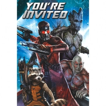 Guardians of the Galaxy Invitations (8/pkg)