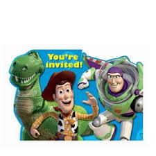 Toy Story Invitations (8/pkg)