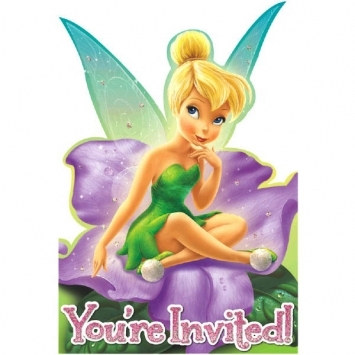 Tinker Bell Invitations (8pkg)