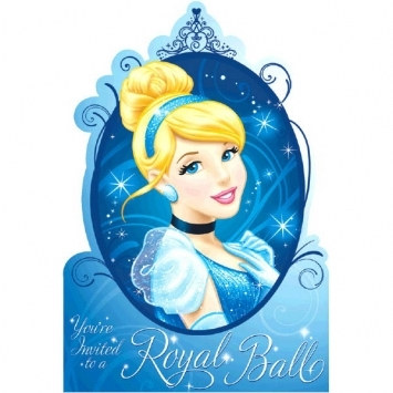 Cinderella Invitations (8/pkg)