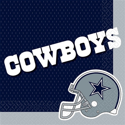 Dallas Cowboys Lunch Napkins (16/pkg)