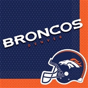 Denver Broncos Lunch Napkins (16/pkg)