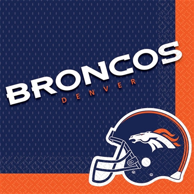 Denver Broncos Lunch Napkins (16/pkg)