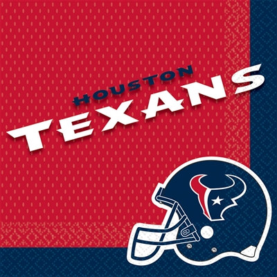 Houston Texans Lunch Napkins (16/pkg)