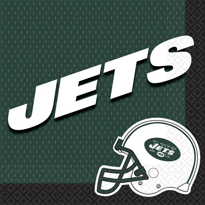 New York Jets Lunch Napkins (16/pkg)