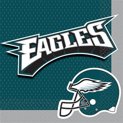 Philadelphia  Eagles Lunch Napkins (16/pkg)