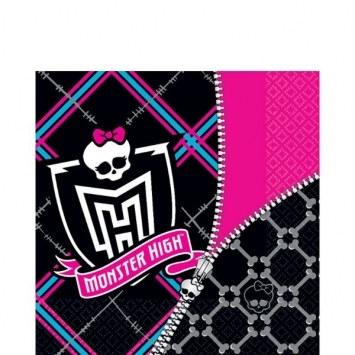 Monster High Lunch Napkins (16/pkg)