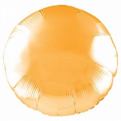 Gold Metallic Mylar Round Balloon