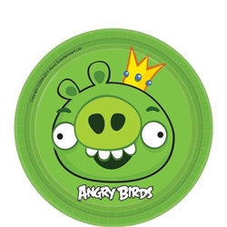 Angry Birds Round Plates 7 inches