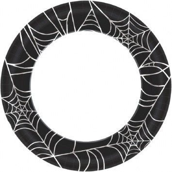 Spider Web Lunch Plates (40/pkg)