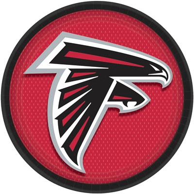 Atlanta Falcons Lunch Plates (8/pkg)