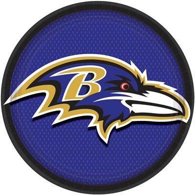 Baltimore Ravens Lunch Plates (8/pkg)