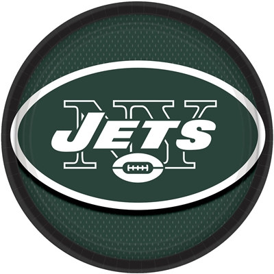 New York Jets Lunch Plates (8/pkg)
