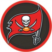 Tampa Bay Buccaneers Lunch Plates (8/pkg)