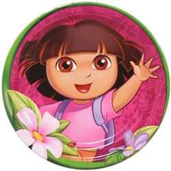 Dora Lunch Plates (8/pkg)