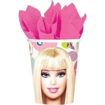 Barbie Hot/Cold Cups (8/pkg)