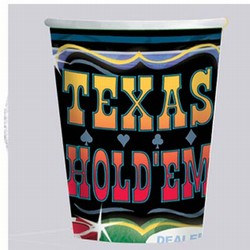 Texas Hold Em Hot/Cold Cups