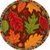 Falling Foliage Dinner Plates (8/pkg)