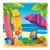 Surf's Up Square Luncheon Plates ( 8 per package)