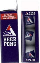 Official Beer Pong Balls (3/pkg)
