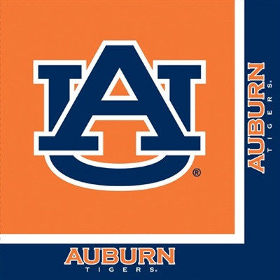 University of Auburn Lunch Napkins (20/pkg)