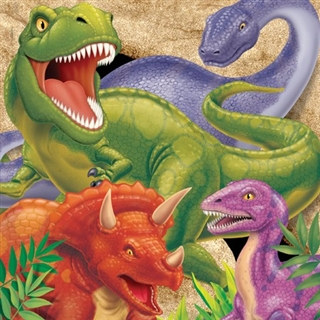 Dino Blast Lunch Napkins (16/pkg)