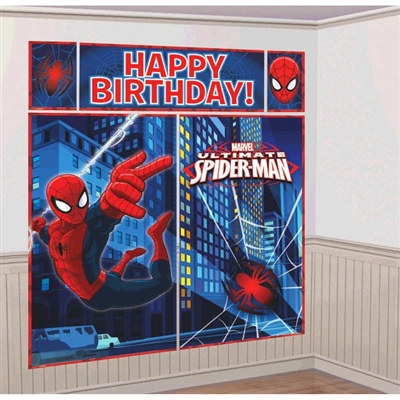 Spider-man Scene Setter Wall Decal Kit