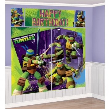 Teenage Mutant Ninja Turtles Scene Setter Wall Dec Kit