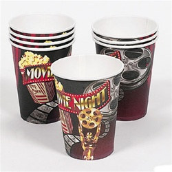 Movie Night Hot/Cold Cups (8/pkg)
