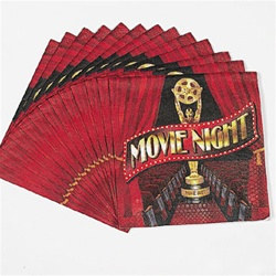 Movie Night Luncheon Napkins (16/pkg)