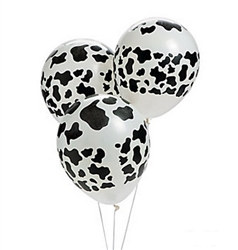 Latex Cow Print Balloon