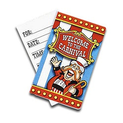 Circus Theme Invitations