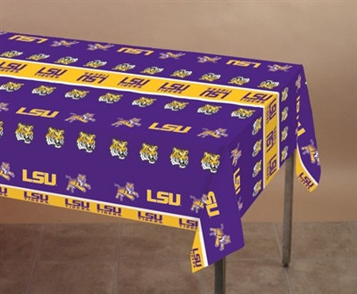 Louisiana State University Plastic Tablecover