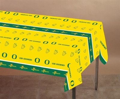 University of Oregon Plastic Tablecover