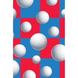Volleyball Plastic Tablecover