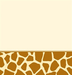 Giraffe Print Plastic Tablecover