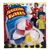 The Juggling Balls will provide entertainment for your next carnival or circus theme party. Each package comes with instructional diagrams, making them perfect for beginners. Three assorted color, weighted balls per package.