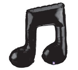 Jumbo Music Note Mylar Balloon