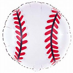 Baseball Mylar Balloon