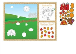 Fall Placemat Activity Kit (8/pkg)