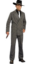 Adult Male Gangster Costume