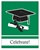 Emerald Green Congrats Grad Invitations (25/pkg)