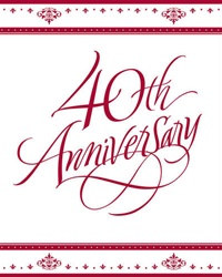 40th Anniversary Invitations (25/pkg)