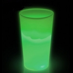 Green Glow Light Up Cup (12 oz)