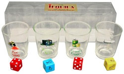 Tequila Lover's Shot Glass Set Game