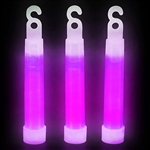 Choose purple or pick your favorite color and get a package of (12) 4-inch glow sticks. Each glow stick comes with a separate string so you can hang them or wear them as a necklace. Simple snap the stick to activate the glow.
