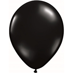 Black latex balloons, when fully inflated measure eleven inches. Perfect for practically any theme, these balloons comes 25 per package.