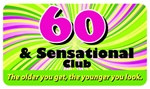 60 and Sensational Club Plastic Pocket Card