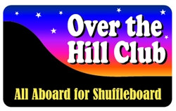 Over The Hill Club Plastic Pocket Card (1/Pkg)