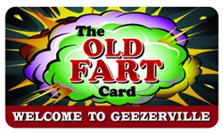 The Old Fart Plastic Pocket Card (1/Pkg)